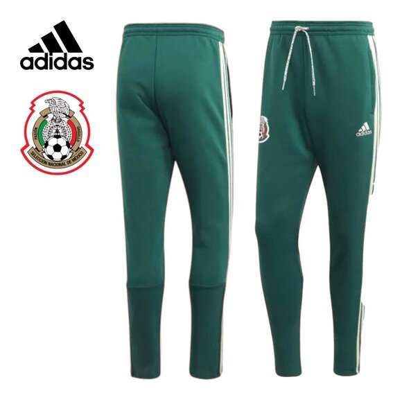 Adidas Soccer Vintage 2020 Mexico FMF Logo Training Pants (Large)